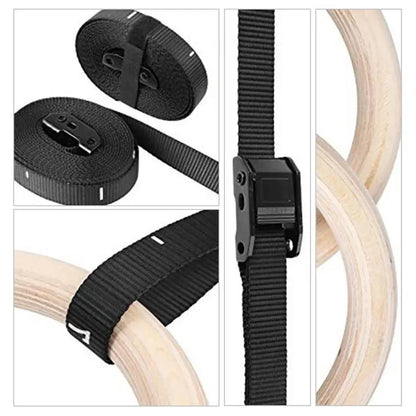 Wooden Gym Rings