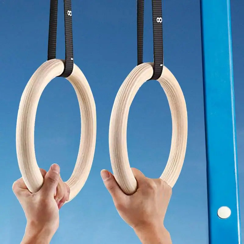 Wooden Gym Rings